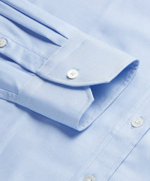 Pale Blue Tailored Fit Royal Twill Formal Shirt