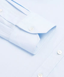 Pale Blue Classic Fit Royal Oxford Formal Shirt