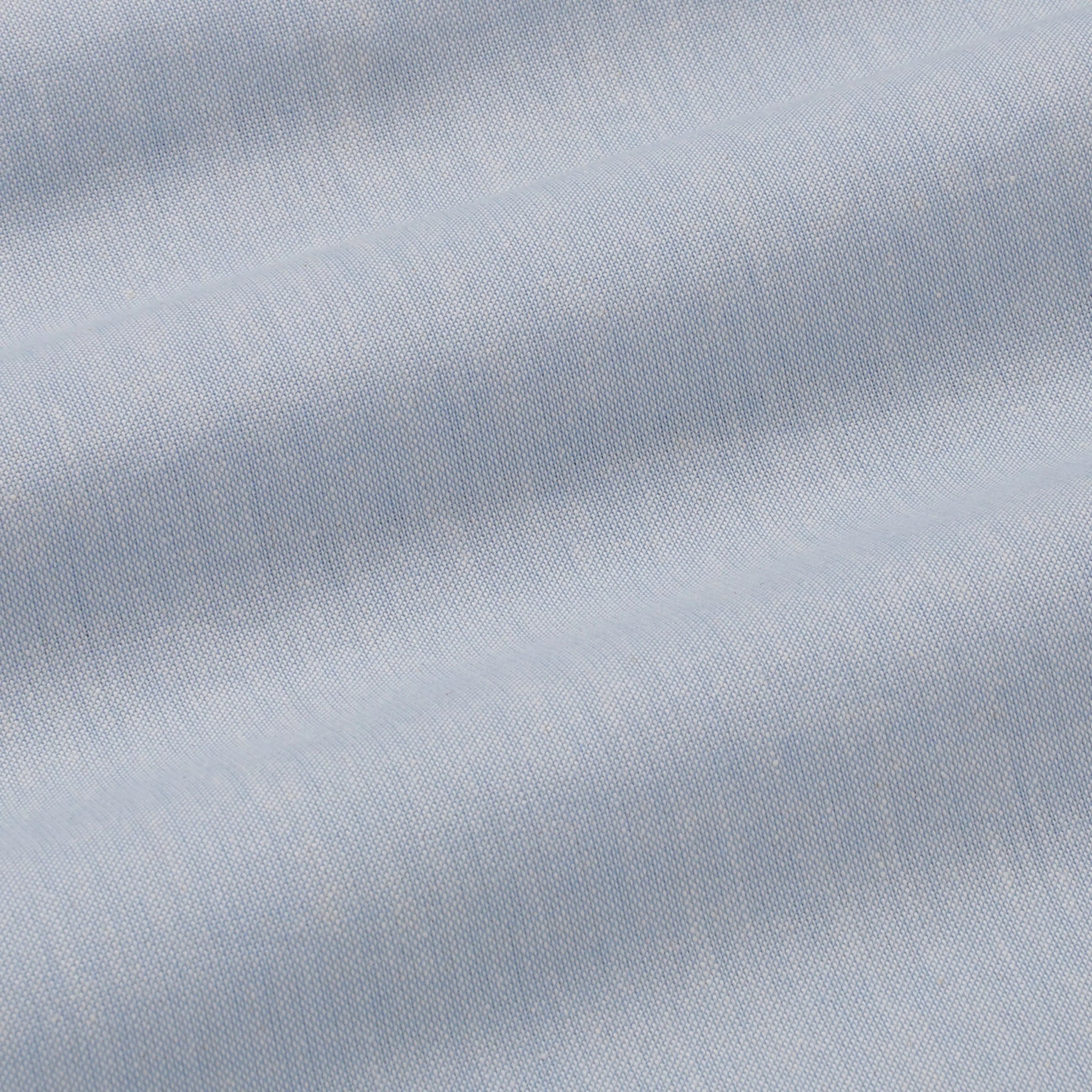 Pale Blue Tailored Fit Chambray Formal Shirt